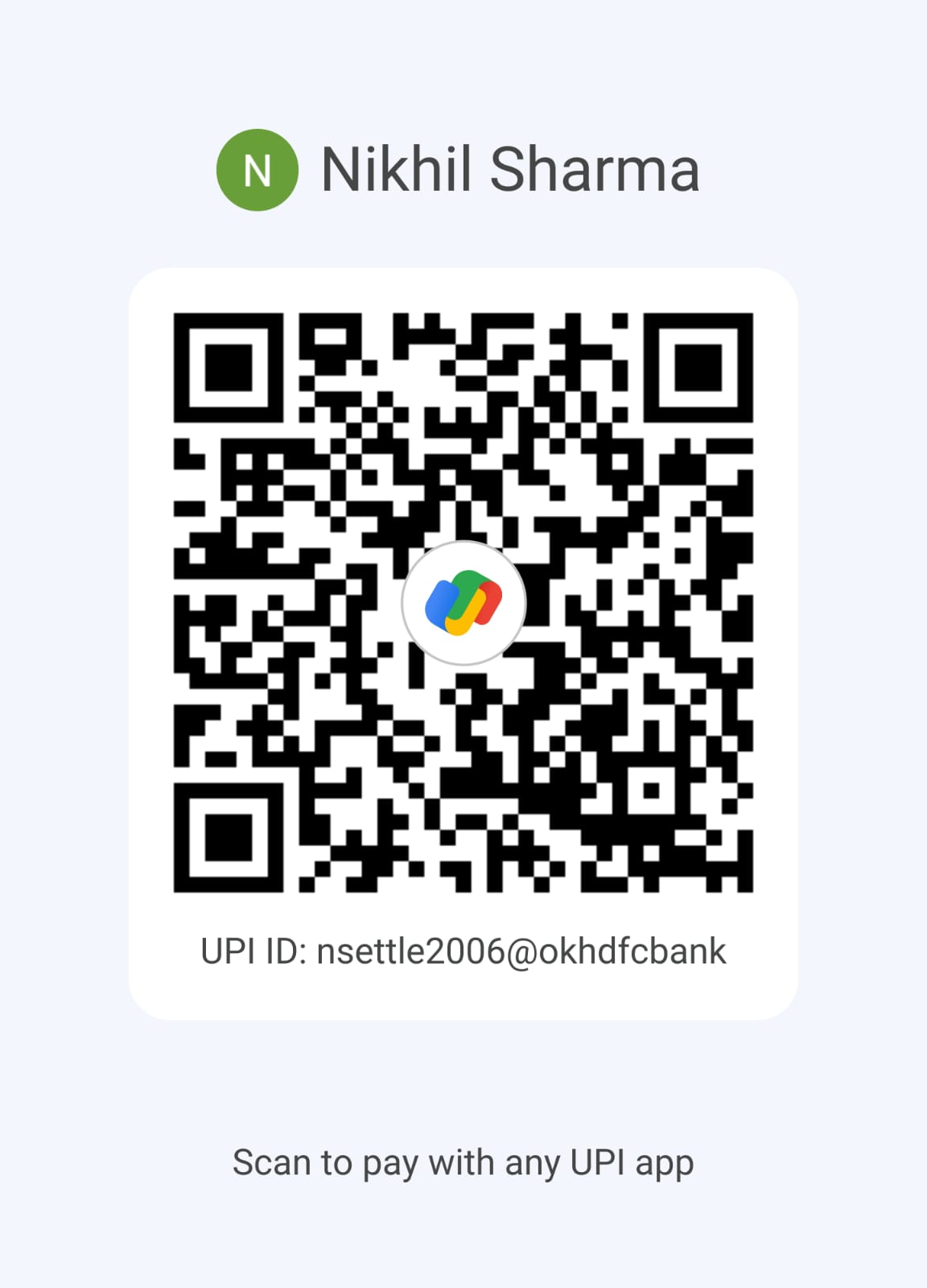 Payment QR Code